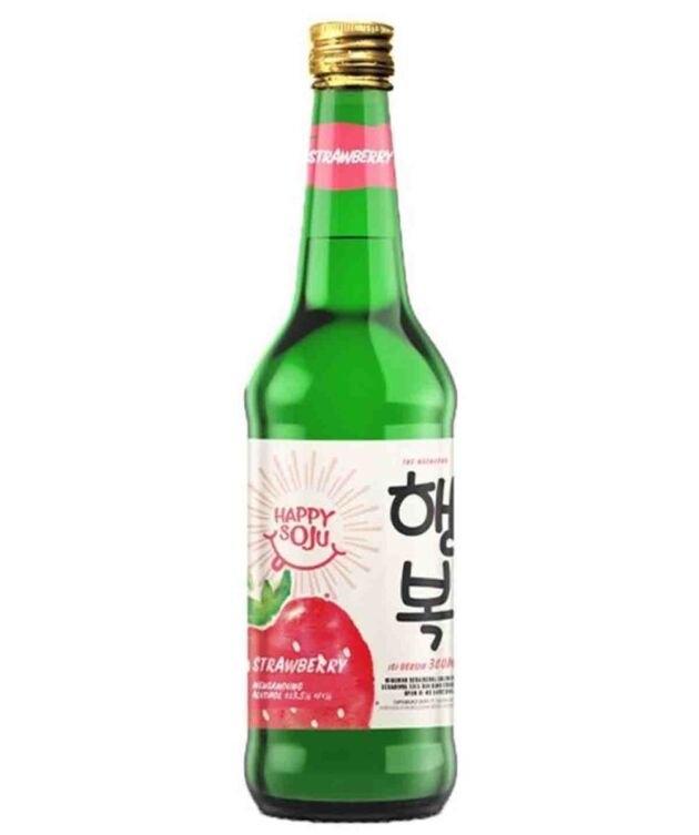 Happy Soju Strawberry 360mL