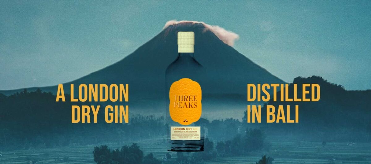 Three Peaks London Dry Gin 700ml - Image 2